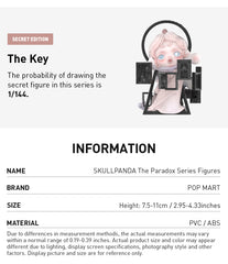 (Cat10089)SKULLPANDA The paradox series figure blind box
