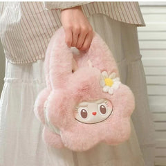 Mokoko Sweetheart series Flower bag stuffed plush pink bag Pre-order