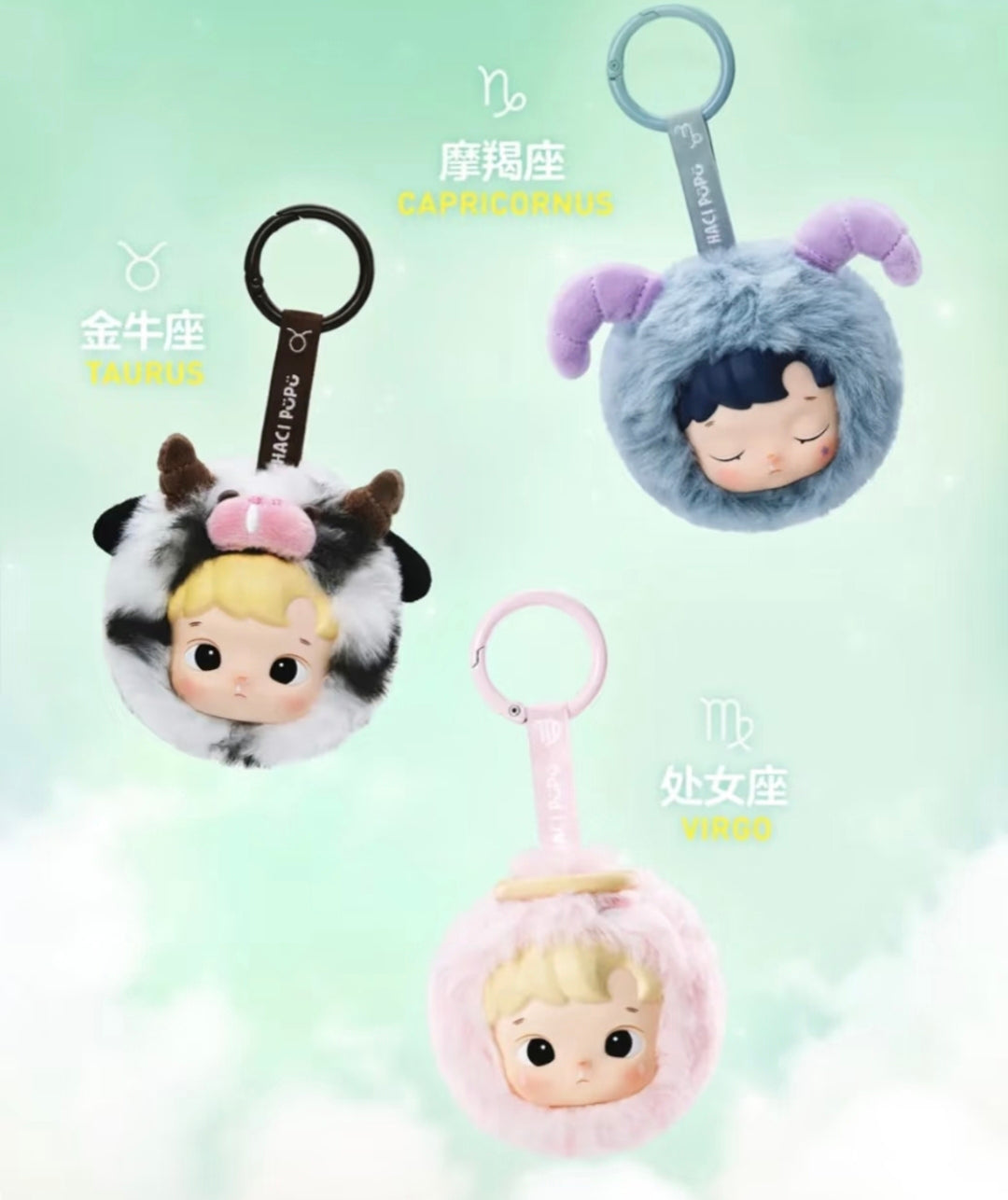 Hacipupu The Constellation plush bind box