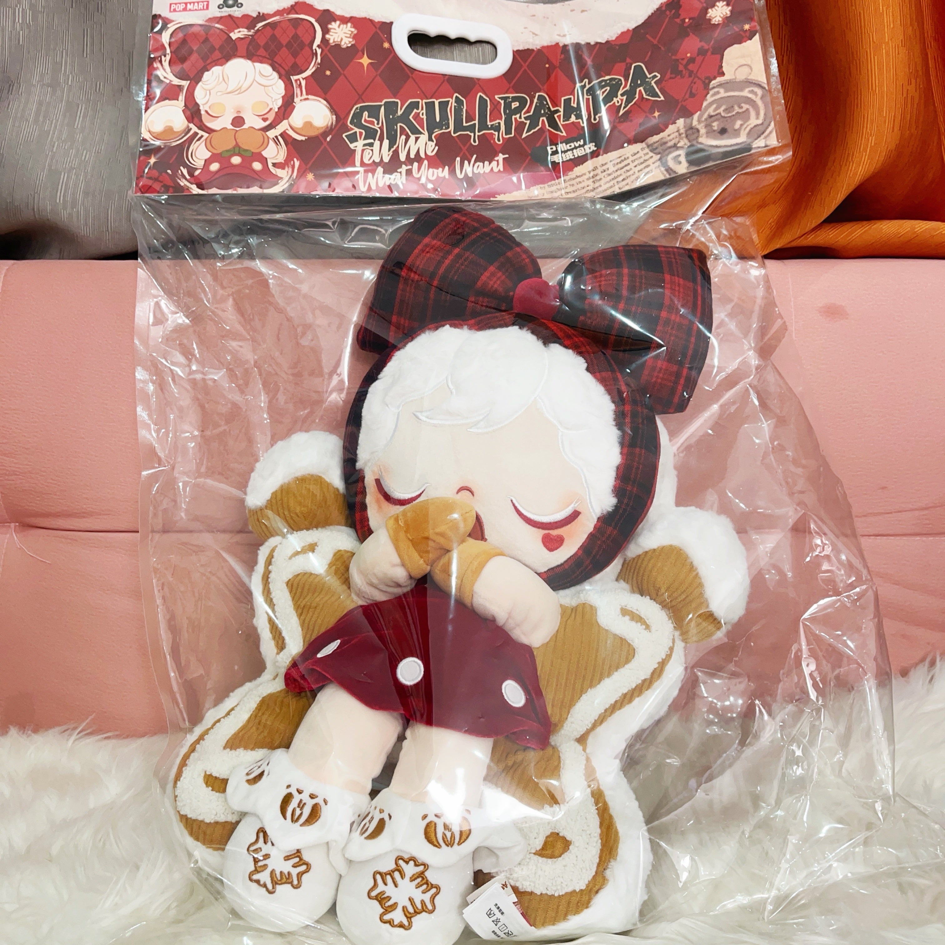 Pillow Tell Me What You Want series SKULLPANDA stuffed pillow or stuffed toys pre-order