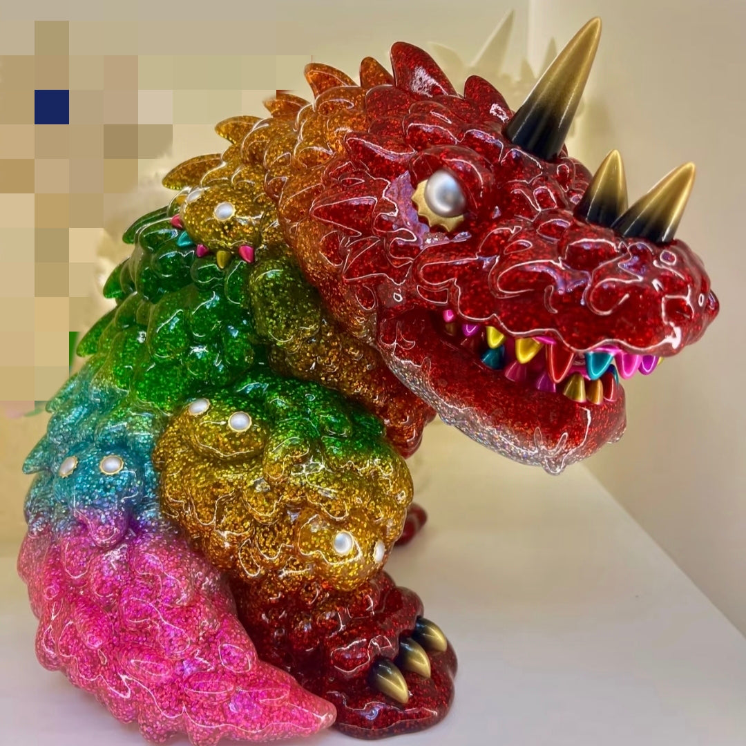 (cat10030)Dreamy Vincent Rainbow Glitter Figurine Instinctoy POPMAERT