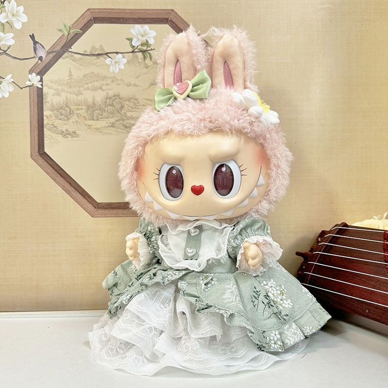 Catherine｜Noble Mokoko green princess dress costume for 38cm doll