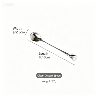 Authentic diamond stainless steel long handle stirring spoon coffee spoon cute crystal dessert spoon fruit fork cake fork