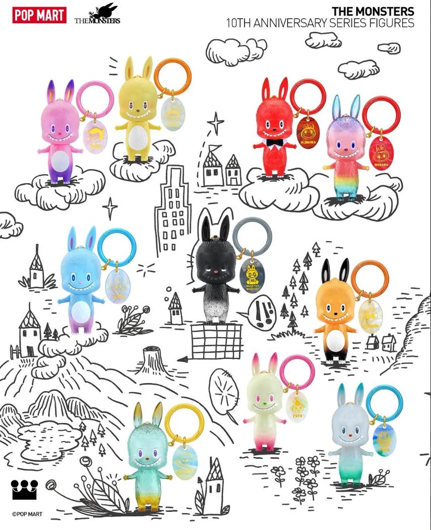 (cat10100)THE MONSTERS 10th Anniversary Series Figures