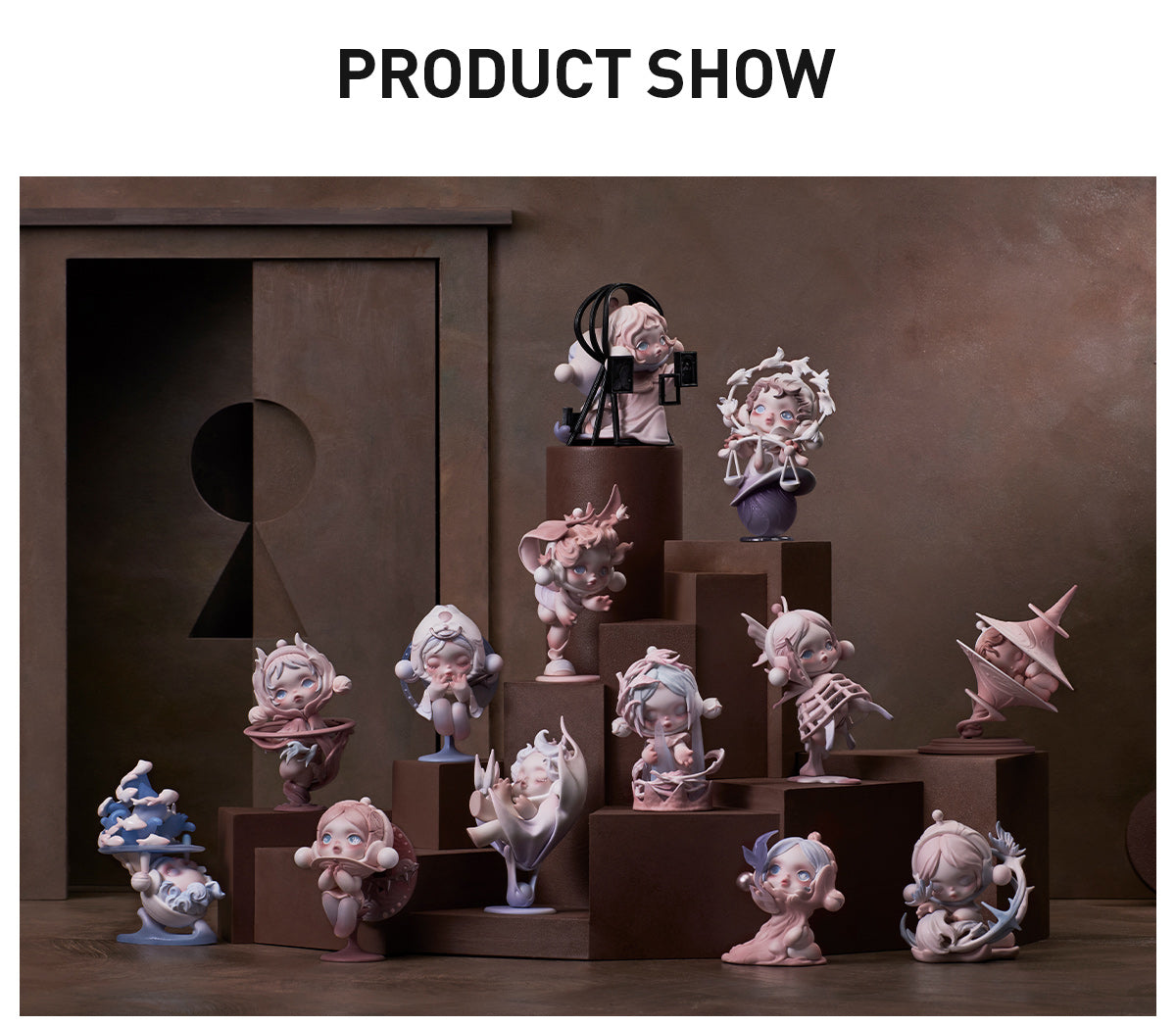 (Cat10089)SKULLPANDA The paradox series figure blind box