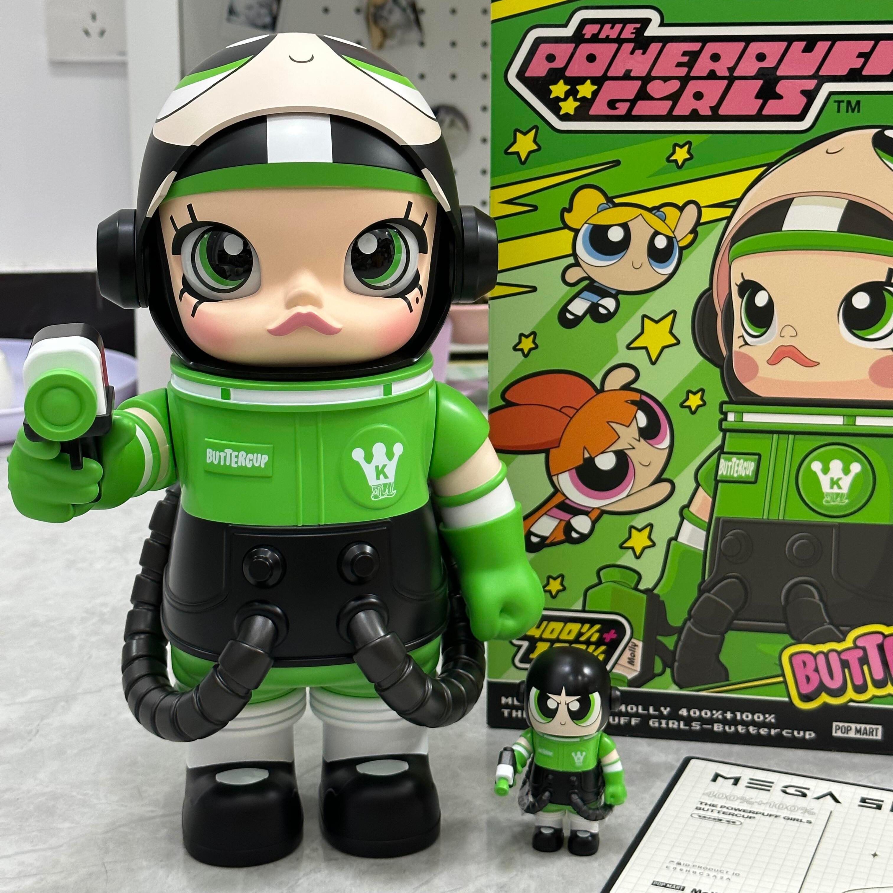 MEGA SPACE MOLLY 400%+100% THE POWERPUFF GIRLS series（cat187）