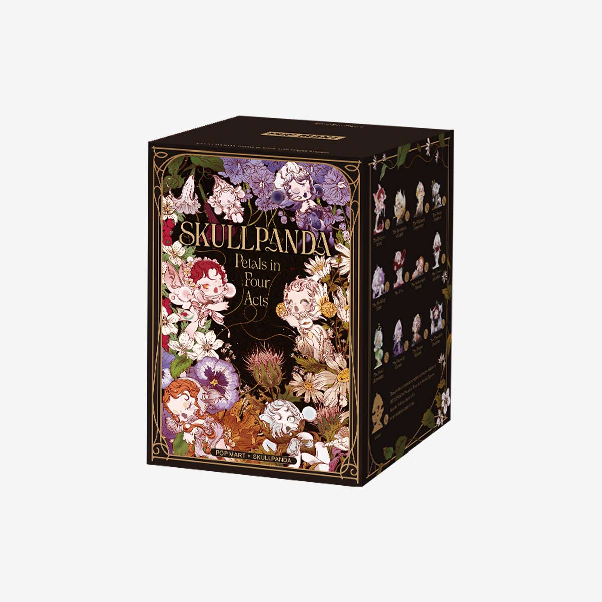 SKULLPANDA Petals in Four Acts series Blindbox Skullpanda figure(Cat105)