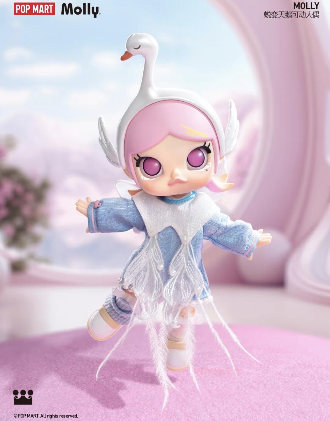 Molly Metamorphose into Swan molly action figure (Cat10385)