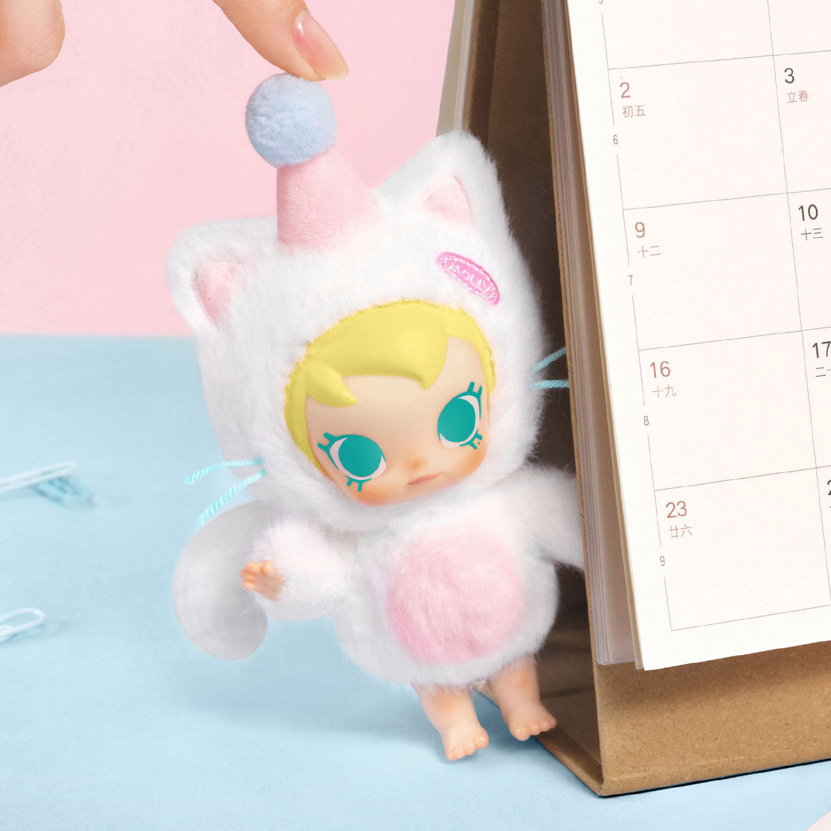 (Cat10001)Baby Molly Pocker Friends plush pendant blind box