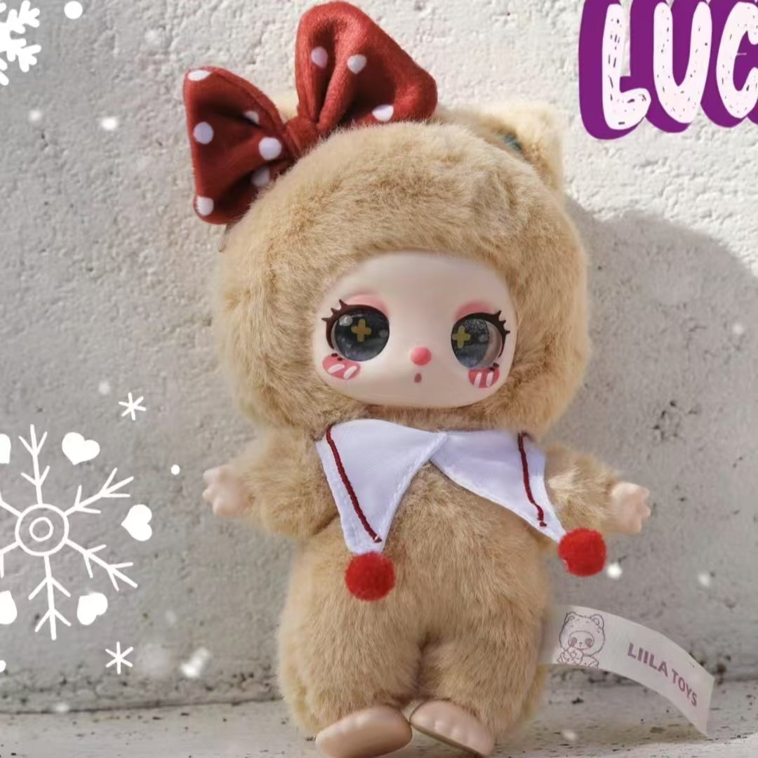 【Honeyland Enchantment】Liila Lucky Cat version3 plush doll blind box