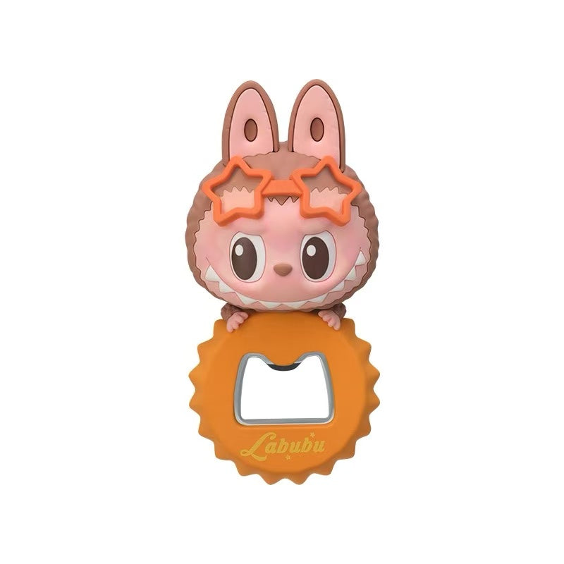 (Cat10107)The Monsters Jump into Summer Series- Bottle Opener Fridge Magnet