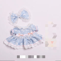 (Cat Mew20) Tulip Park Blue Cloud Tulip Miss new clothes for Mokoko new outfit of 37cm plush doll pre-order