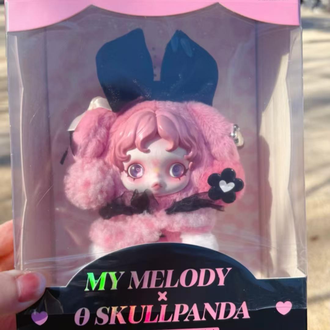Skullpanda X Sanrio Plush pendant(cat102）