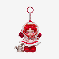 SKULLPANDA Amid Flowers skullpanda plush Doll Pendant（cat113）