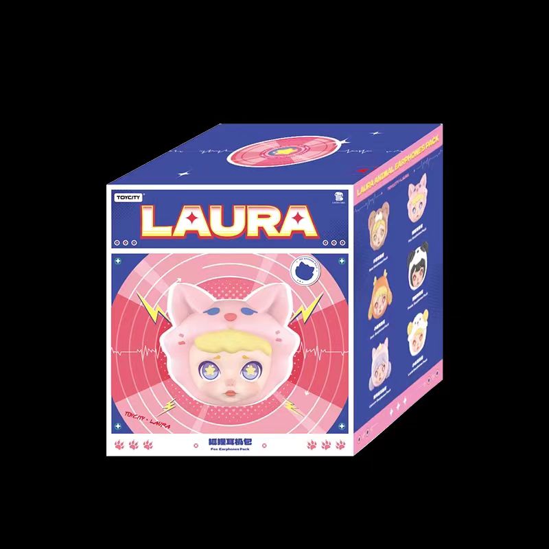 LAURA Fox Earphones Pack series blind box