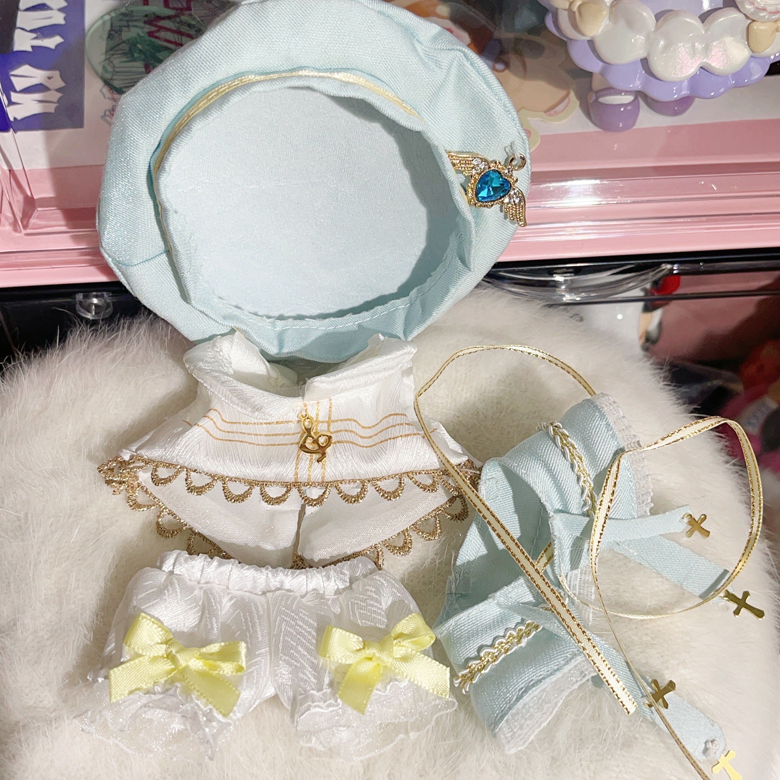 【Magician】new costume for 17cm plush doll new clothes for liila cat or labubu pre-order