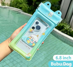 Mobile phone waterproof bag can be touched screen swimming special waterproof sealing can cross the lanyard to take photos drifting snorkeling airbaag cover