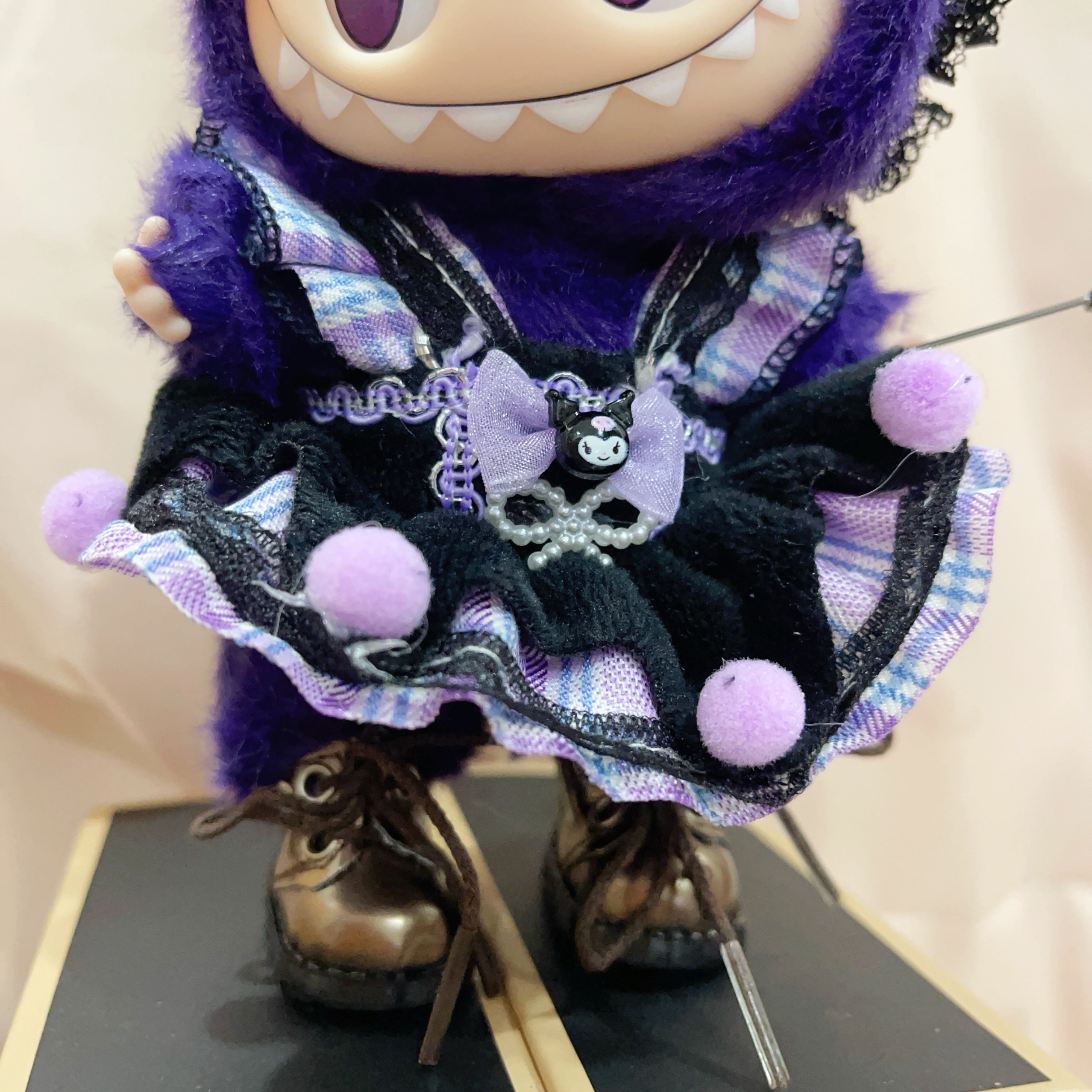 【Kuromi magic】new costume for 17cm doll toys accessories pre-order