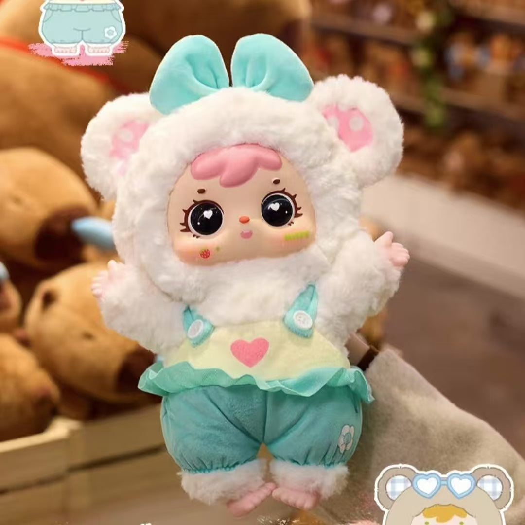 TYKE3 Samuel 400% v2 Little Bear Little Bunny plush blind box