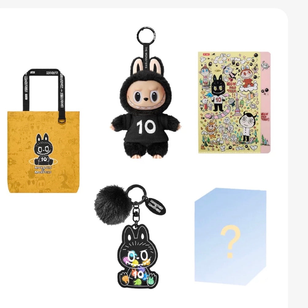 (Cat10129)The Monsters Labubu 10th Anniversary Exhibition Products