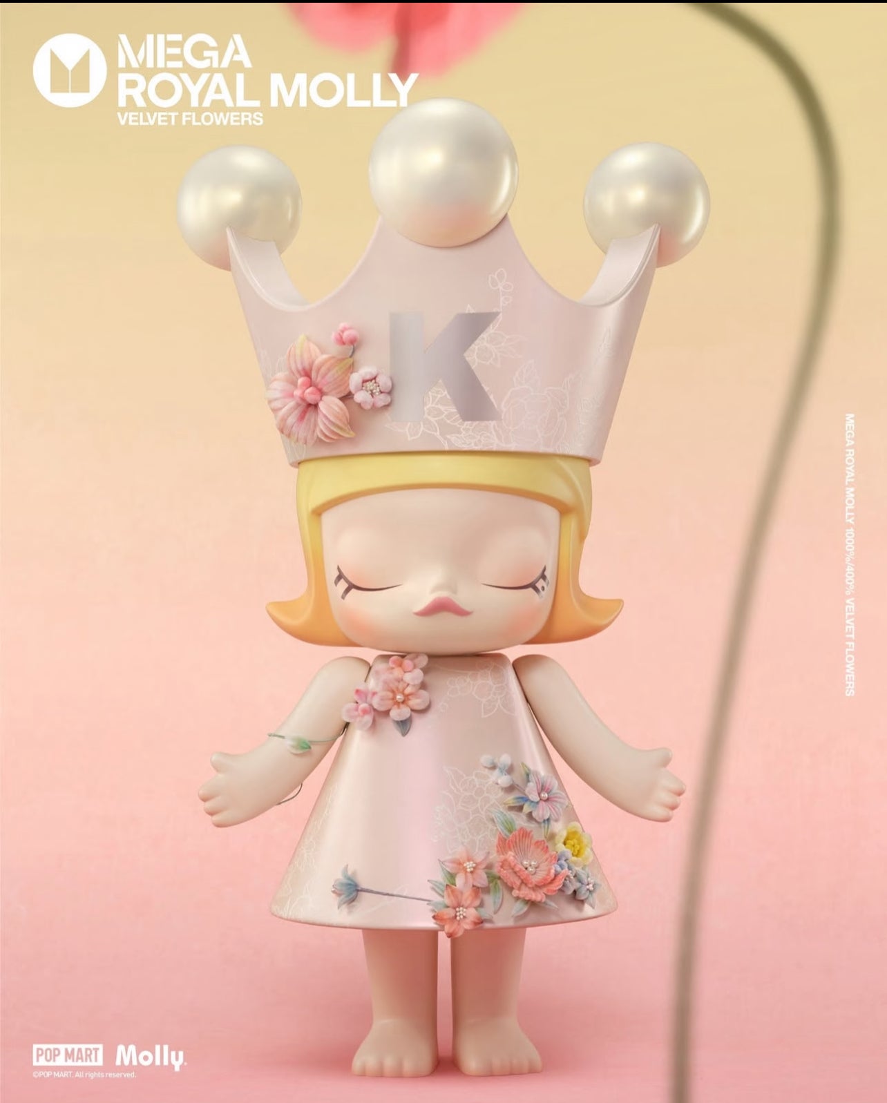 (Cat10102)Molly Velvet Flower 400%