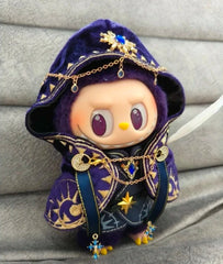 【little Witch】new outift of 17cm labubu new clothes of plush doll