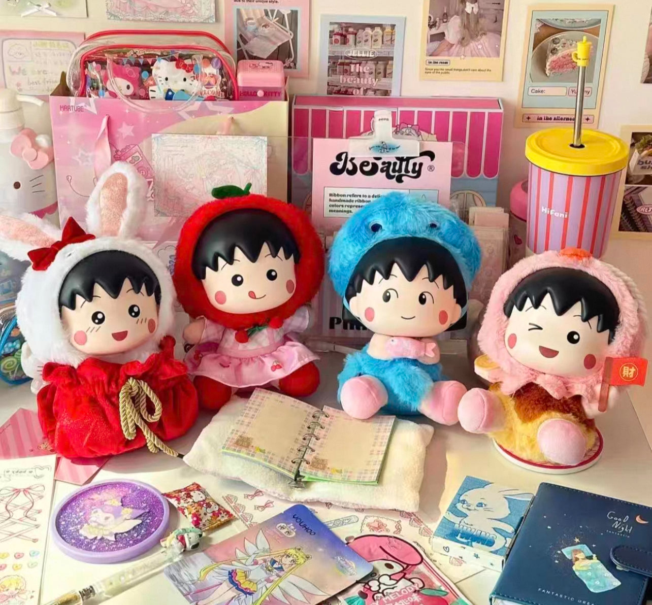 Chibi Maruko Chan M doll plush