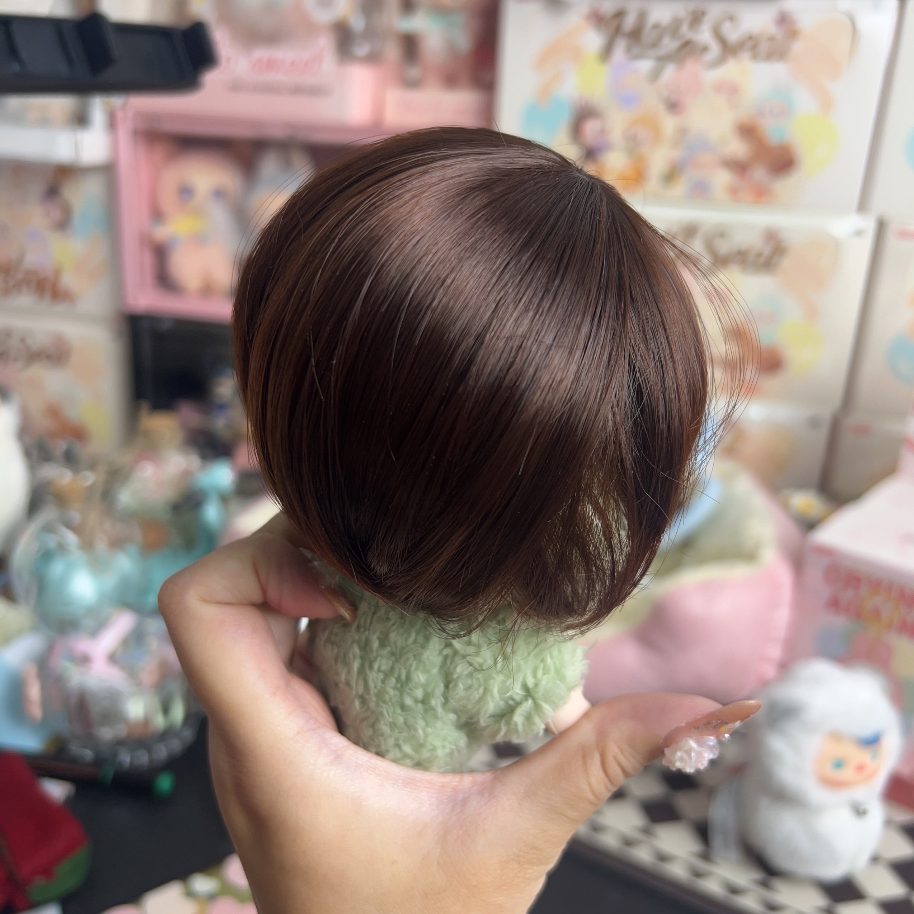 Funny Wig For Labubu