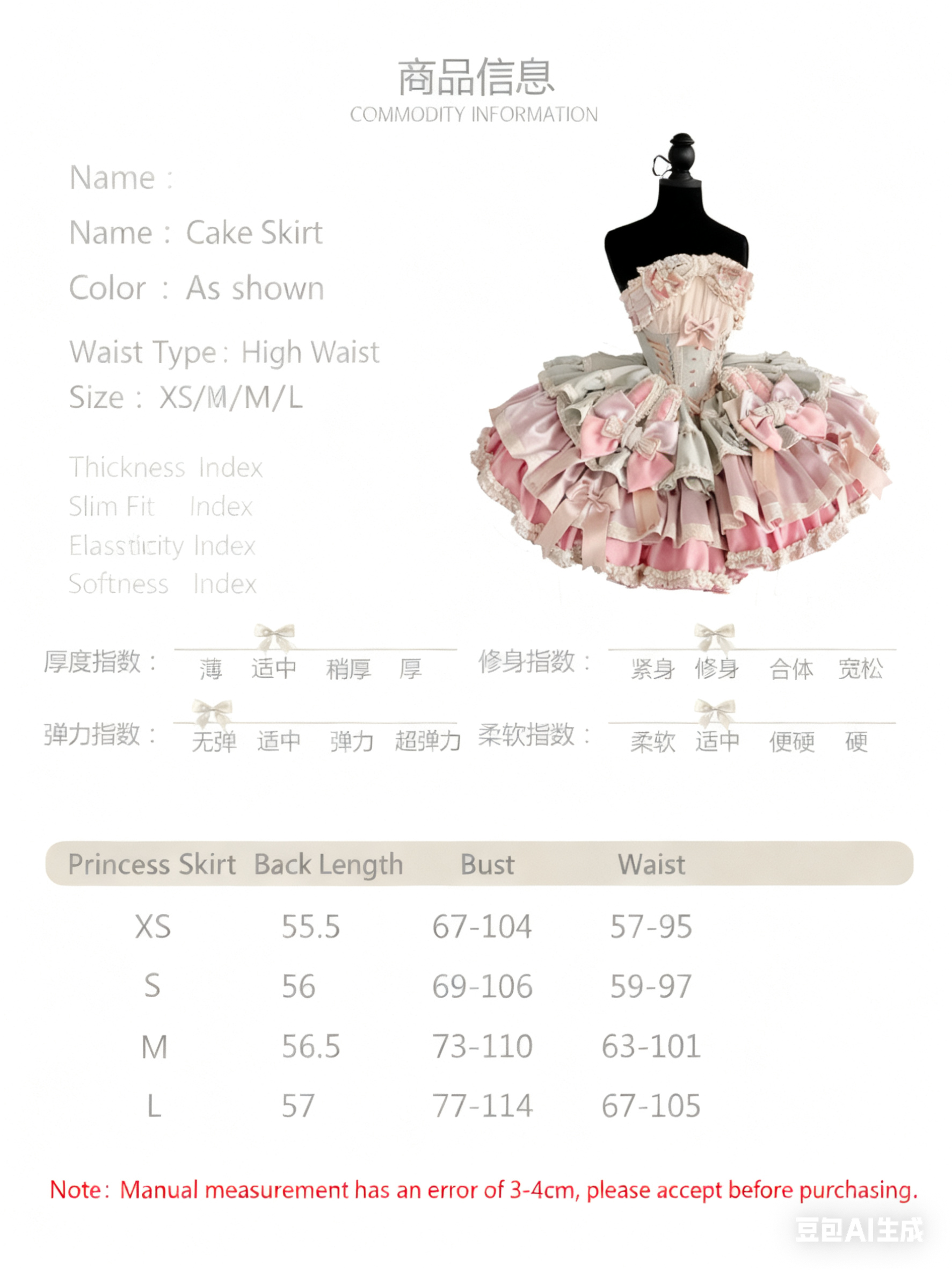 Ribbon Dance Gown  (pre-order)