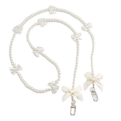 1.2m Pearl Bow Strap For Dolls/Side Bag