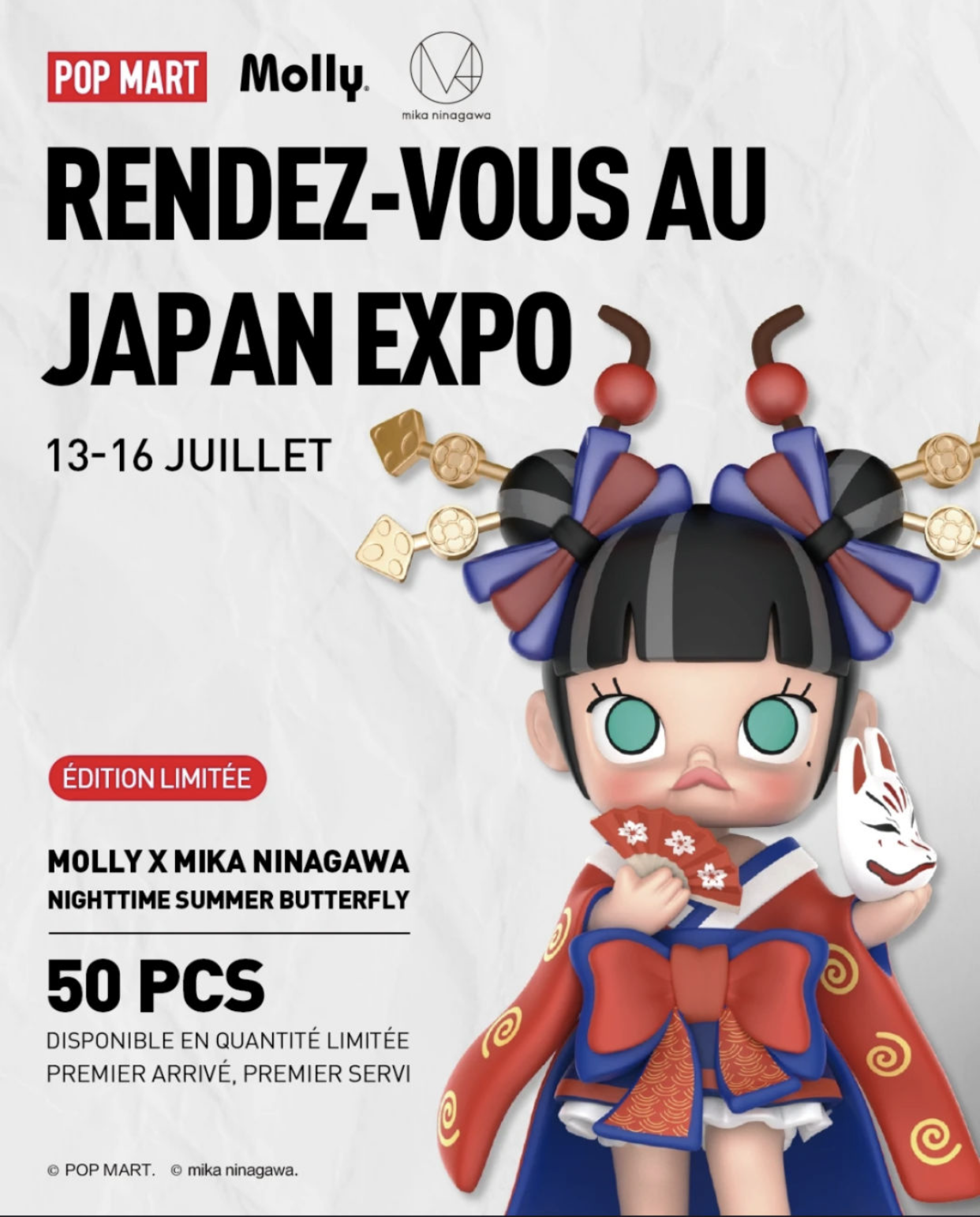 （cat10163）molly× MIKA NINAGAWA NIGHTTIME SUMMER BUTTERFLY