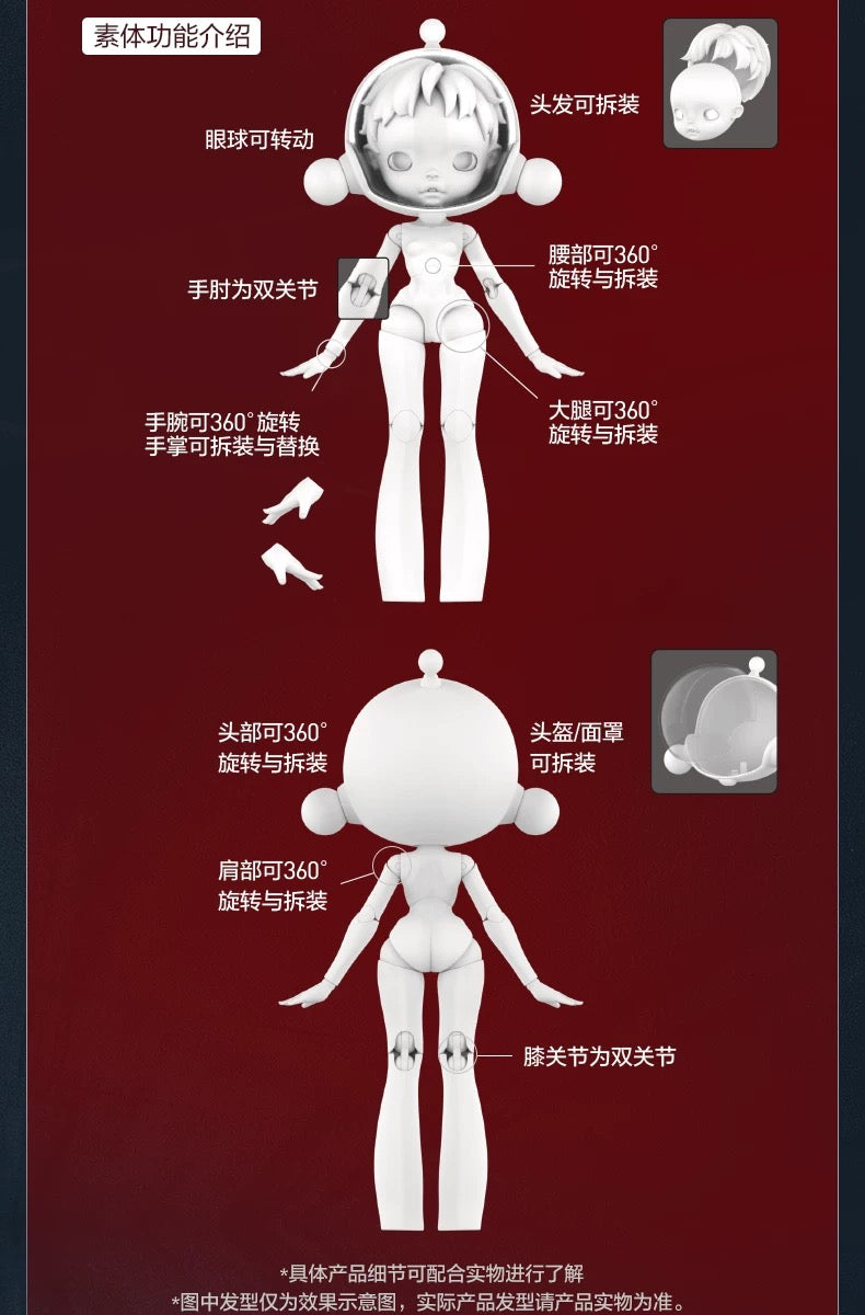 (Cat10164)SKULLPANDA × Ducati Mobile Doll