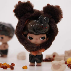 （Cat10165）dimoo world SAKURA JELLY & COFFEE PANACOTTA and Siamese Cat