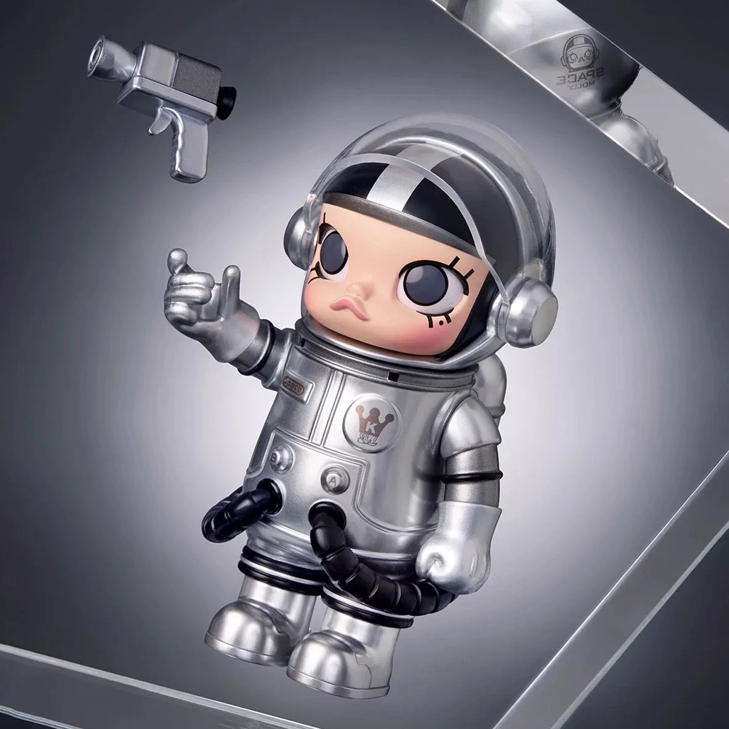 （cat10171）POPMART MEGA SPACE MOLLY 100% Refraction