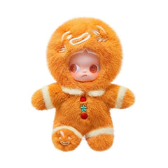 （cat0169）POPMART  Zsiga Gingerbread Man 1/8 Mobile Doll Plush Handmade Ornament