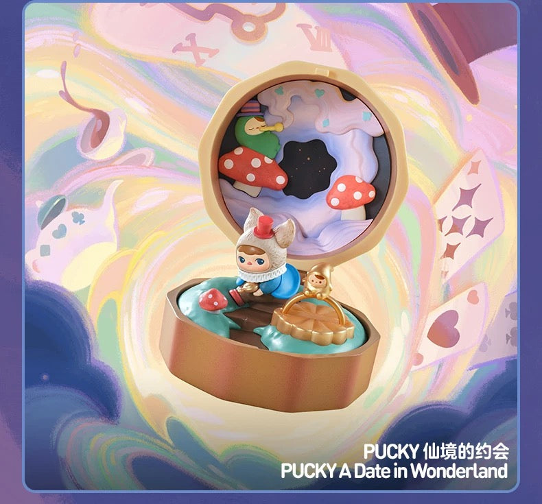 (Cat10129)POPMART Romantic Ring Box series 4 Scene sets