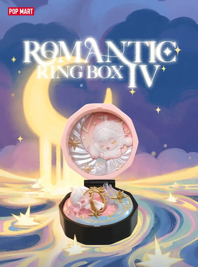 (Cat10129)POPMART Romantic Ring Box series 4 Scene sets