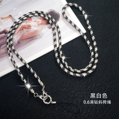 Luxury Bling Rhinestone Crossbody Chain ✨——US