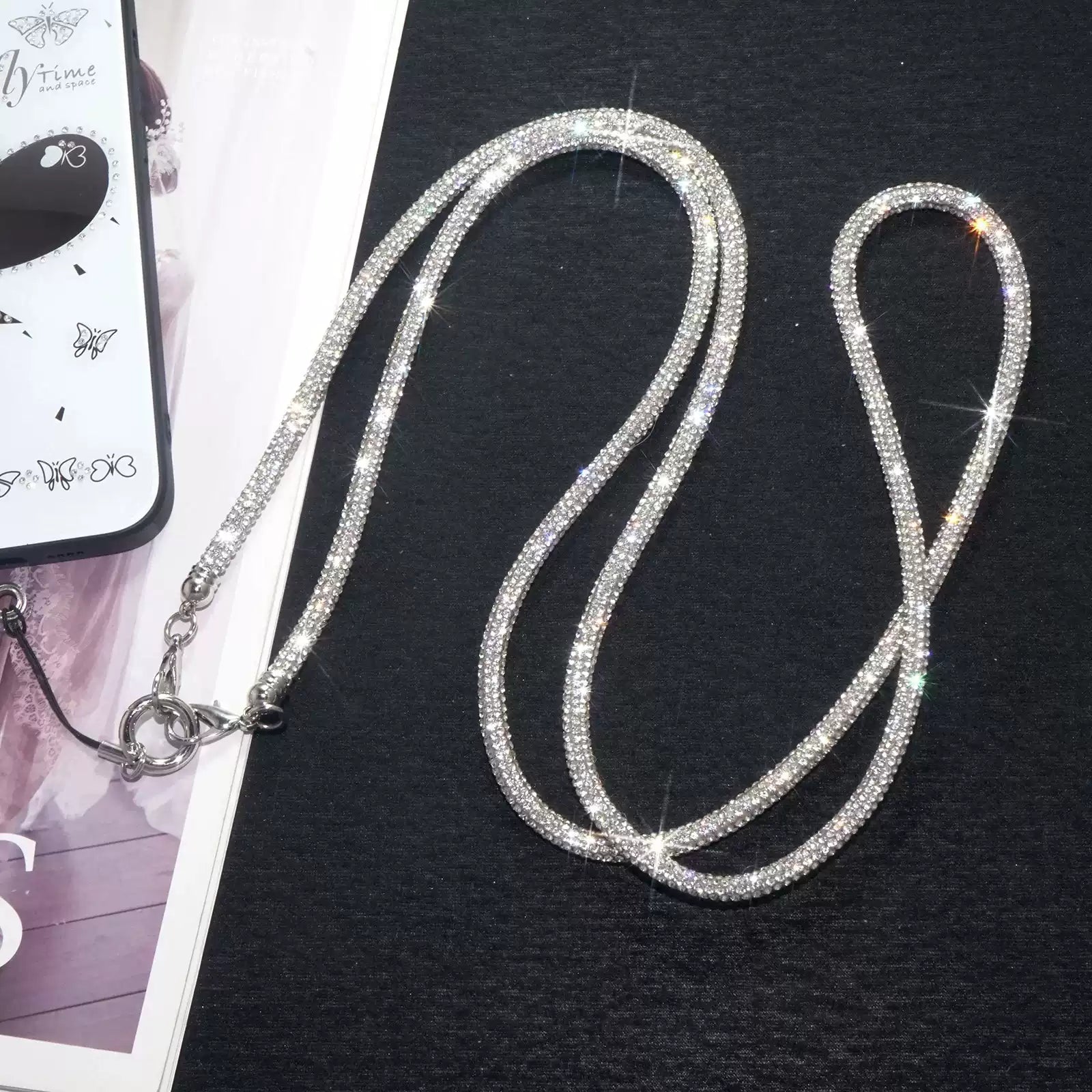 Luxury Bling Rhinestone Crossbody Chain ✨——US
