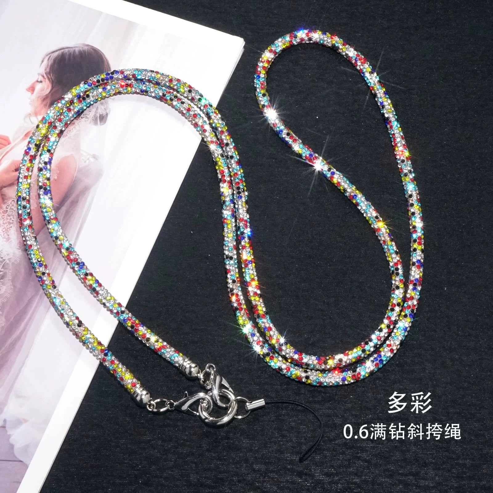 Luxury Bling Rhinestone Crossbody Chain ✨——US