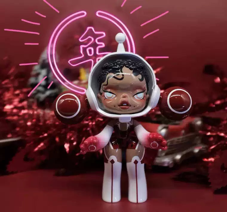 SKULLPANDA "Cyber New Year" skullpanda limited figure(cat145)