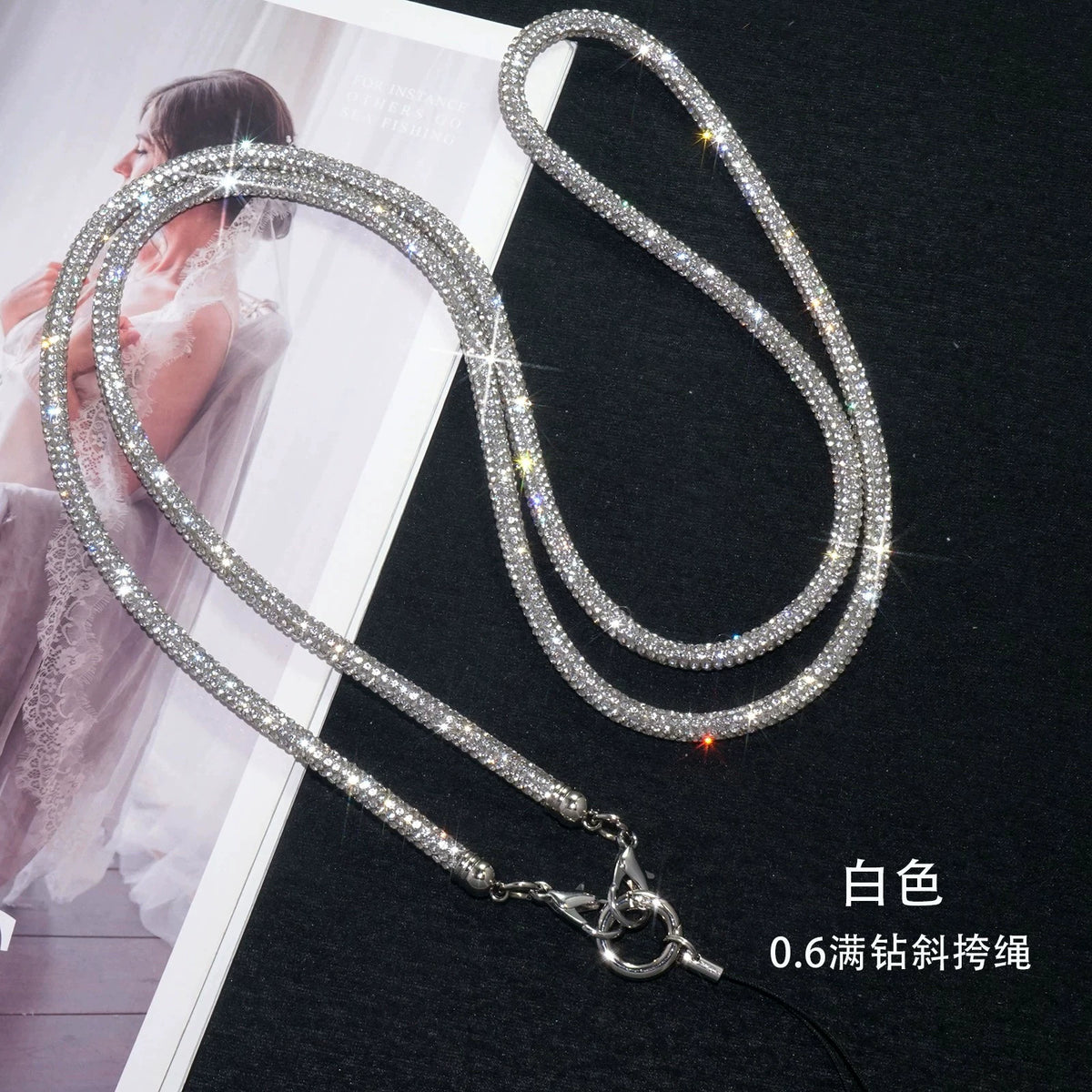 Luxury Bling Rhinestone Crossbody Chain ✨——US
