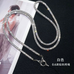Luxury Bling Rhinestone Crossbody Chain ✨——US