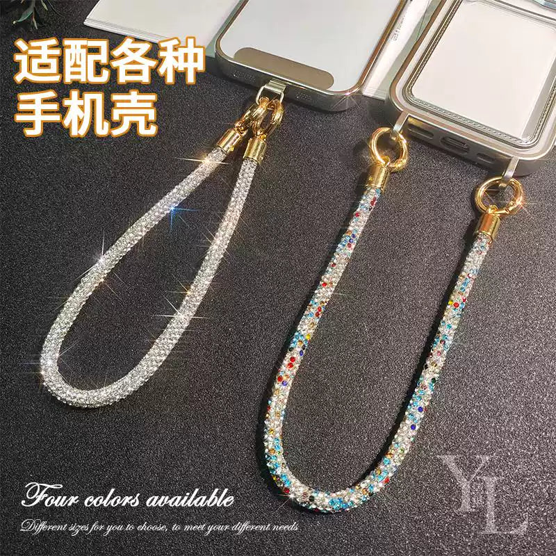 Luxury Handmade Rhinestone Phone Chain with Double Buckles 💎——US