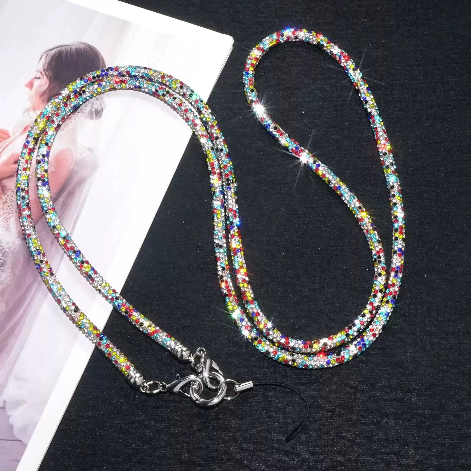 Luxury Bling Rhinestone Crossbody Chain ✨——US