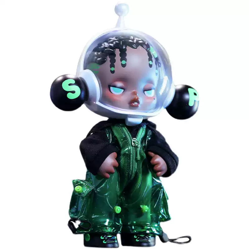 Skullpanda OOTD The Wild Green figure skullpanda limited figure (Cat109)