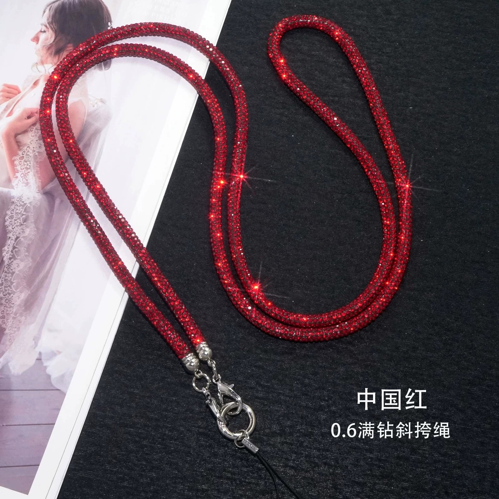 Luxury Bling Rhinestone Crossbody Chain ✨——US