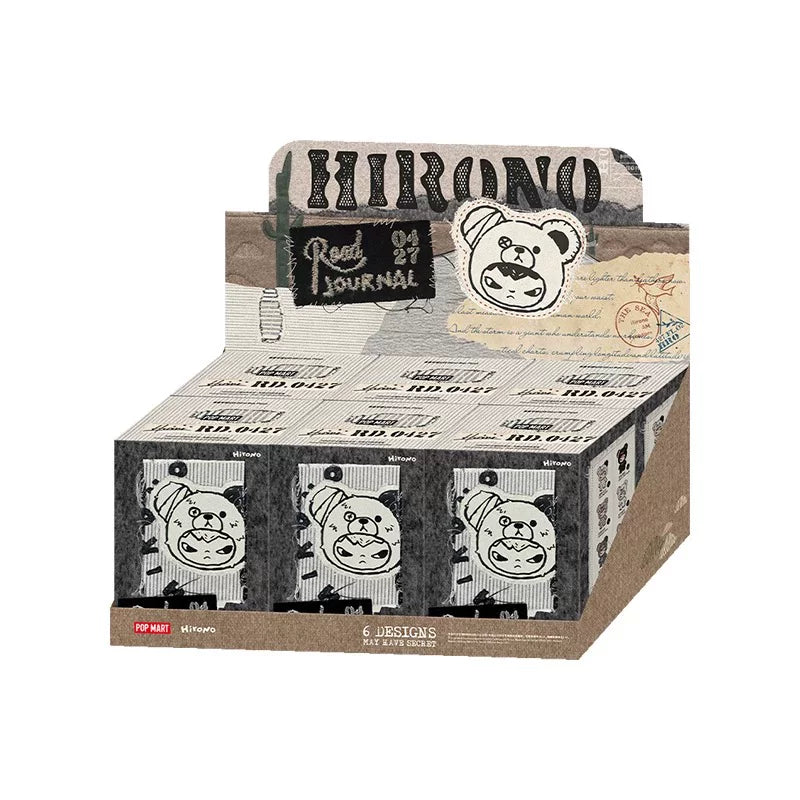 (Cat10226)HIRONO  Road Journal plush pendant series blind box