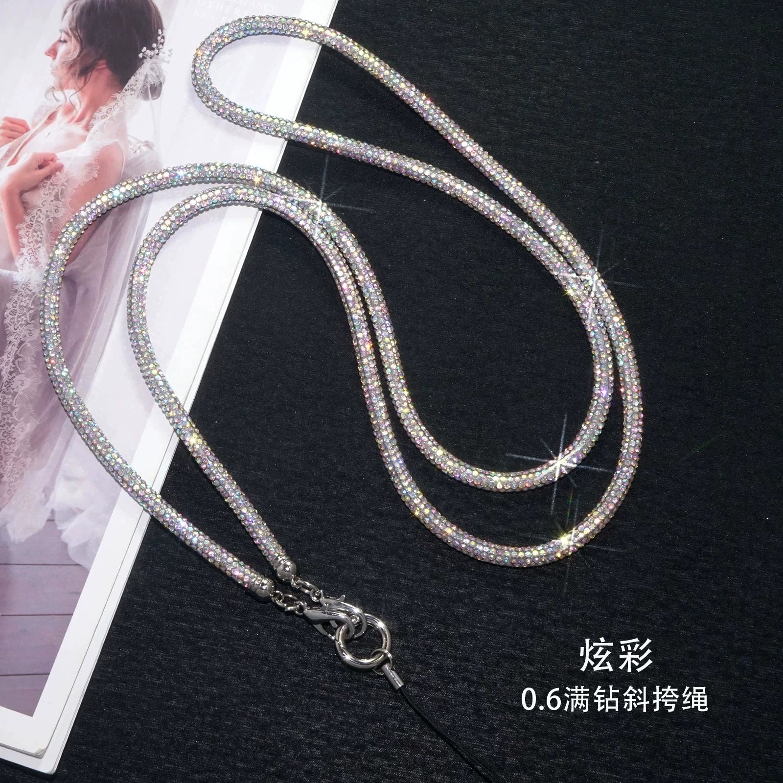Luxury Bling Rhinestone Crossbody Chain ✨——US