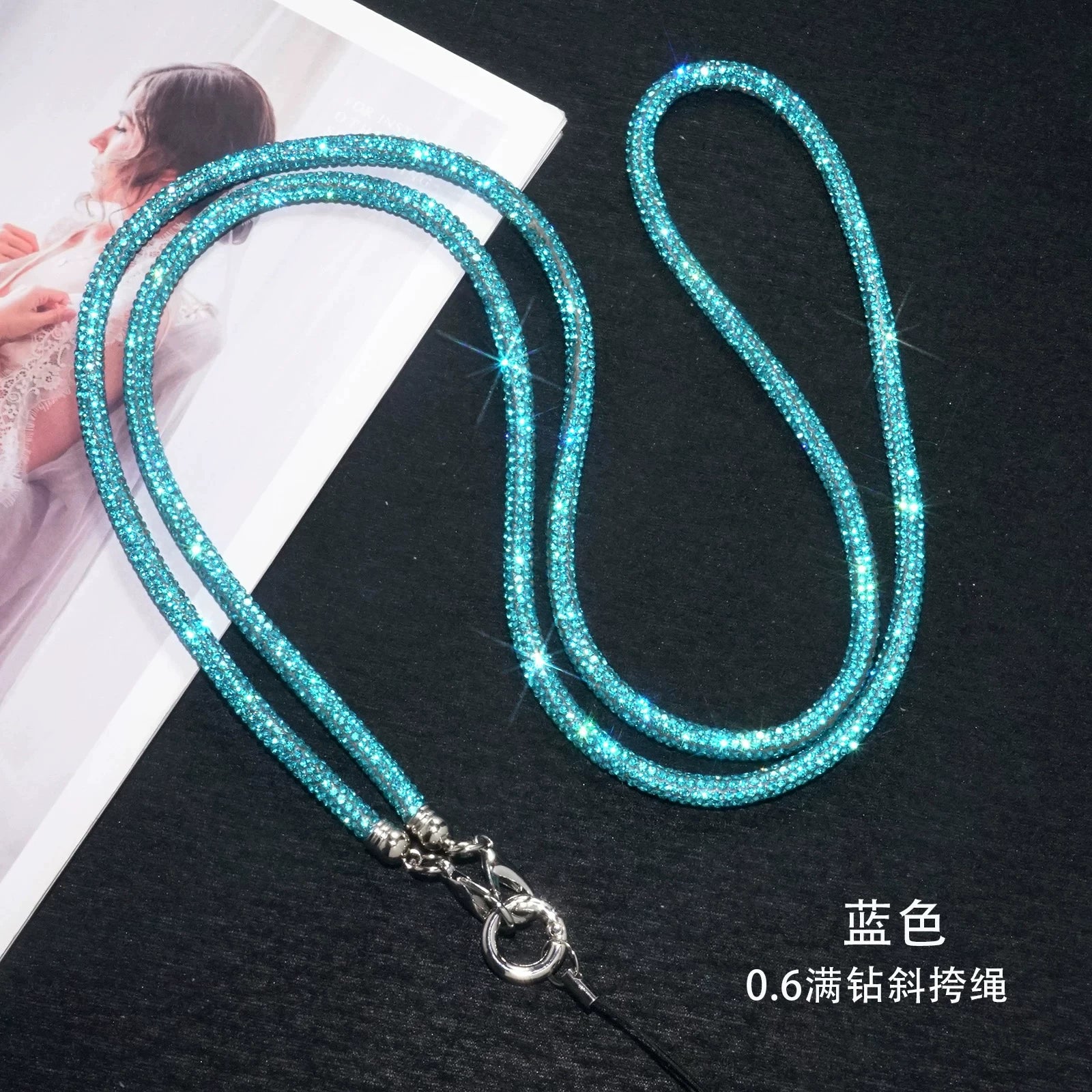 Luxury Bling Rhinestone Crossbody Chain ✨——US